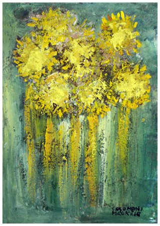 MAURILIO COLOMBINI Piombino 1933 Senza titolo Olio su tela 70 x 50. Firma in...