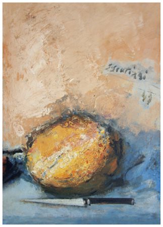 SERGIO SCATIZZI Gragnano 1918 - Firenze 2009 Senza titolo 1949 Olio su...