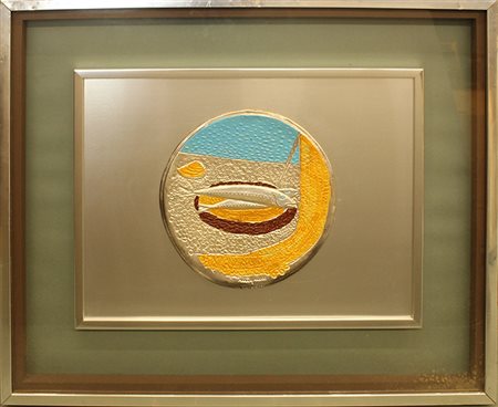 GIUSEPPE MIGNECO, "Pescata di sarde", anni '80