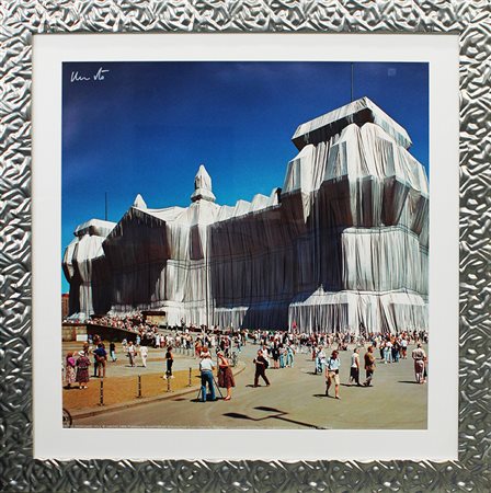 CHRISTO E JEANNE-CLAUDE, "Wrapped Reichstag"