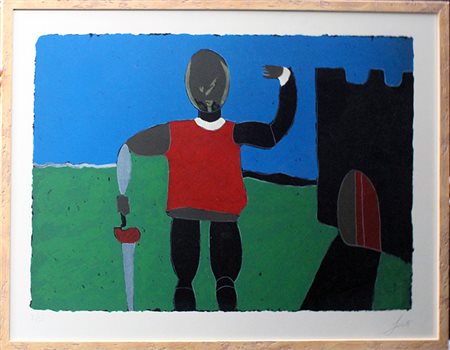 TANO FESTA, "Antenato con castello", anni '80