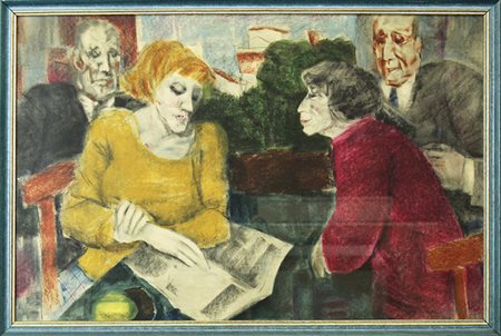 REMO SQUILLANTINI, "Figure", anni '80