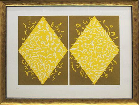 CARLA ACCARDI, "Segni", 2001