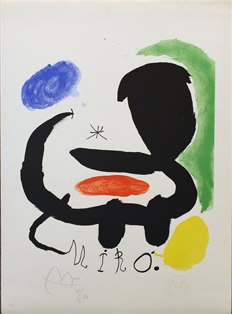 JOAN MIRO', "Mirò", anni 70