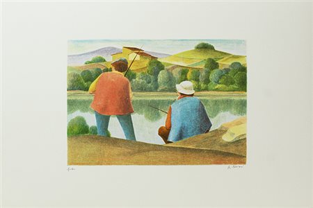 ROBERTO MASI, "Pescatori", anni '80