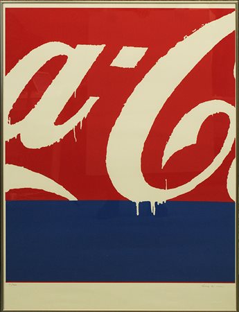 MARIO SCHIFANO, "Coca Cola", 1988