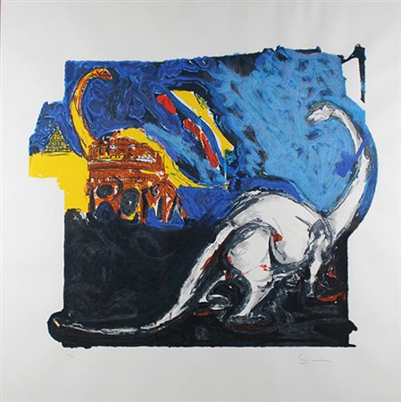 MARIO SCHIFANO, "Innocenza figurata"