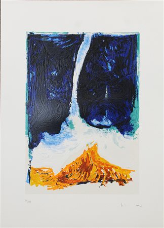 MARIO SCHIFANO, "Vulcano"