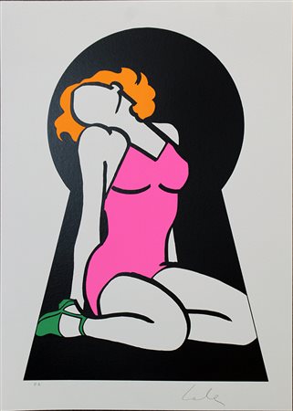 MARCO LODOLA, "Dietro la serratura", anni 2000