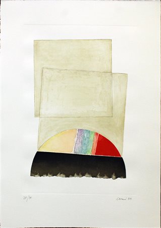 EUGENIO CARMI, "Composizione verticale", 1999