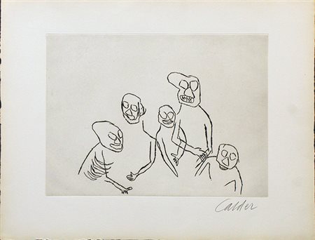 ALEXANDER CANDLER, Senza titolo, anni '60