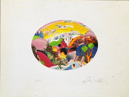 LUCA ALINARI, "Paesaggio onirico", anni 2000