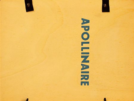 ALBERTO SUGHI, "Apollinaire", 1978