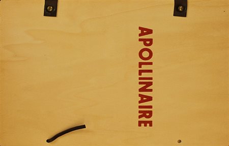 WALTER PIACESI, "Apollinaire", 1977