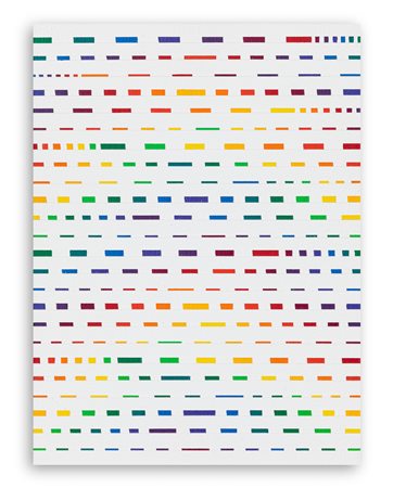 PAOLO MINOLI (1942-2004) - Ritmato e pizzicato dal verde al verde giallo, 2000