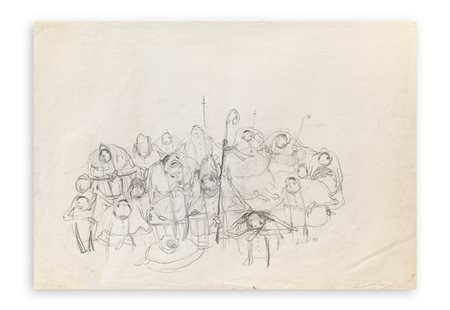 ROGER-EDGAR GILLET (1924-2004) - Senza Titolo, 1978