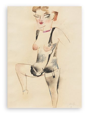 ALBERTO MANFREDI (1930-2001) - Senza Titolo, 1996