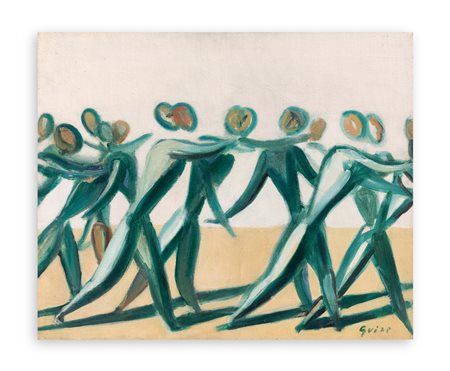 VIRGILIO GUIDI (1891-1984) - Incontri, 1947