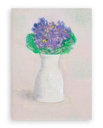 ANTONIO BUENO (1918-1984) - Vaso con fiori, 1980