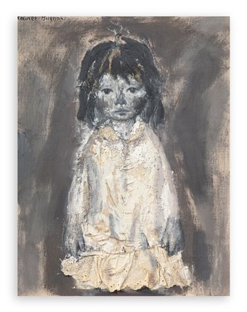 XAVIER BUENO (1915-1979) - Senza Titolo (Bambina)