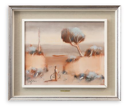 MARIO VERGANI (1938-2008) - Attesa , 1969