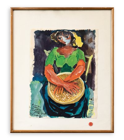 GIUSEPPE CONSOLI (1919-2010) - Contadina, 1956