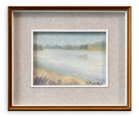 VITO DE PASQUALE - Mincio a Peschiera, 1971