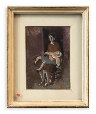 GIACOMO BERTUCCI (1903-1982) - Maternità, 1953 circa