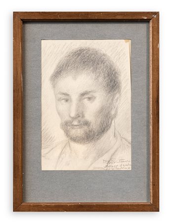 DANTE MONTANARI (1896-1989) - Studio per il quadro del 'Pastore'