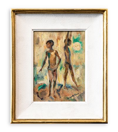 MARIO CASTELLANI (1914-1985) - Ragazzi, 1968