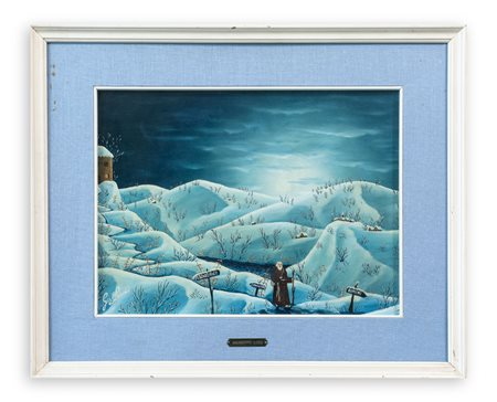 GIUSEPPE LODI (1943) - Padre Cristoforo, 1973