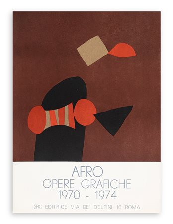 AFRO BASALDELLA (1912-1976) - Afro. Opere grafiche 1970-1974, 1974