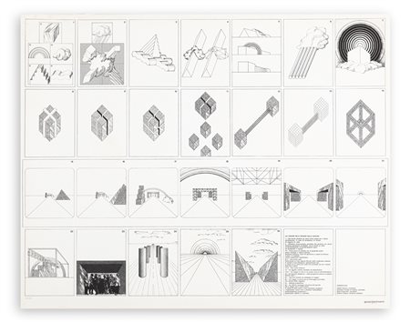 SUPERSTUDIO GROUP (1966-1986) - Un viaggio nelle regioni della ragione, 1972