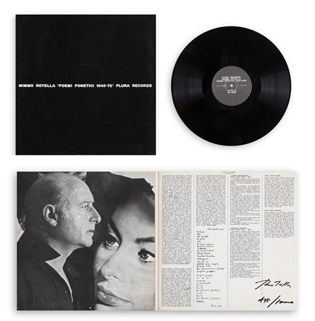 MIMMO ROTELLA (1918-2006) - Poemi fonetici, 1975