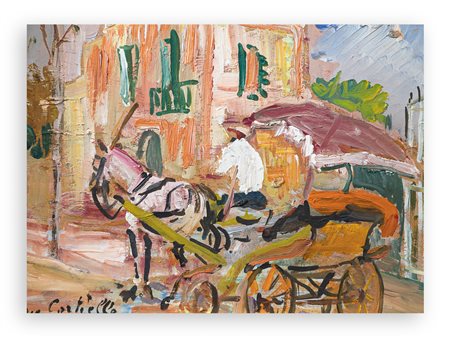 MARIO CORTIELLO (1907-1982) - La carrozzetta, 1977