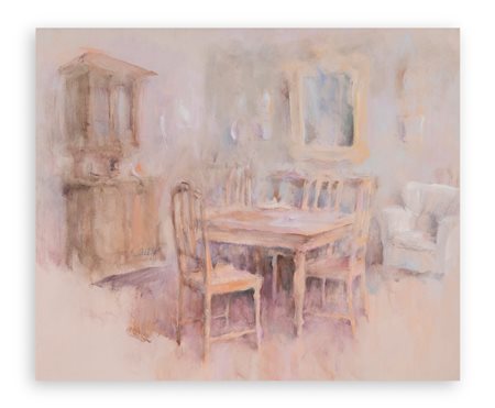 PAOLO DEL GIUDICE (1952) - Luce radente (sala da pranzo), 2001