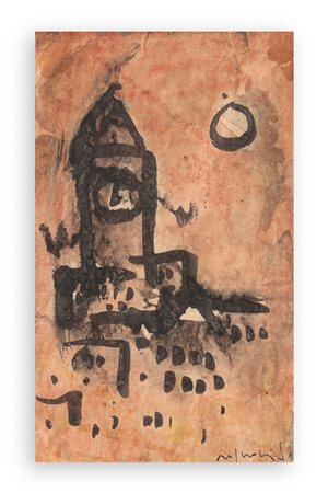 FRANCO ROGNONI (1913-1999) - Immagine di un paesaggio