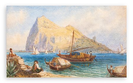 ANONIMO - Senza Titolo (Imbarcazioni a Gibilterra)