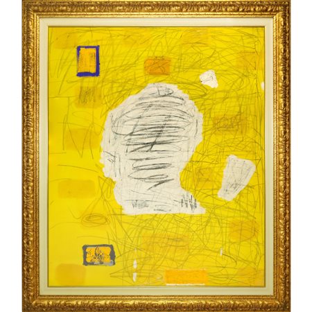 Cesare  Berlingeri (Cittanova 1948 - 2014)  - Arcaico su giallo