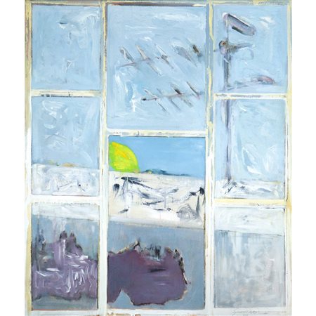 Piero Guccione (Scicli 1935 - Modica  2018)  - FINESTRA, 1964