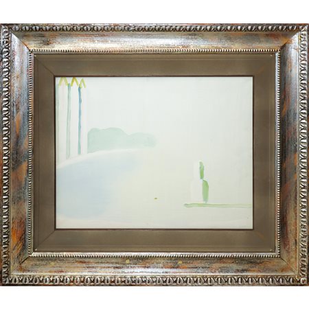 Virgilio Guidi (Roma 1891 - Venezia 1984)  - Bacino di San Marco, Rome 1981 Venice 1984 