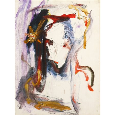 Ernesto Treccani (Milano 1920 - Milano 2009)  - Volto di donna