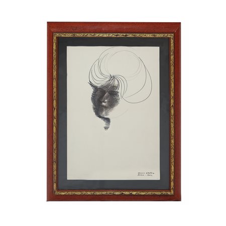 Emilio Greco (Catania 1913 - Roma 1995)  - Volto di donna, Rome, 1962