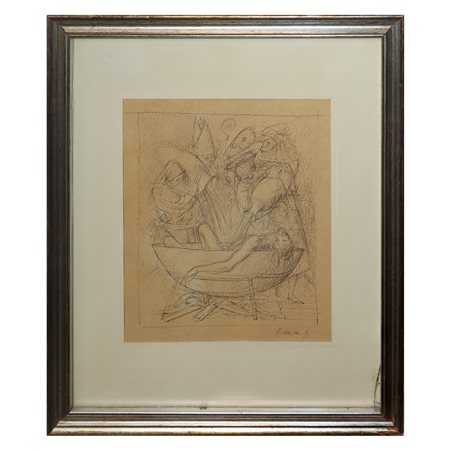 Riccardo Tommasi  Ferroni (Pietrasanta 04/12/1934 - Camaiore 19/02/2000)  - Senza titolo