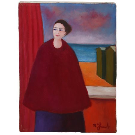 Raffaele Frumenti (Roma 01/09/1922 - Roma 2002)  - La donna del mare