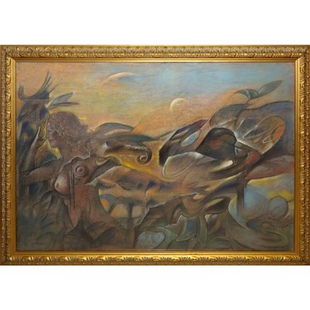 Nino  La Barbera (Mazara Del vallo 1945)  - Metamorfosi all'alba