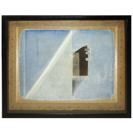 William  Xerra (Piacenza 1937)  - Il tempo non ha ombra, 1990