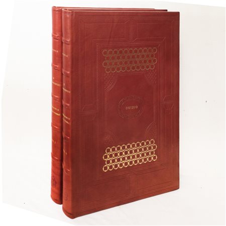 N°2 Volumi: Le Metamorfosi di Ovidio, con 48 disegni nel testo e 22 litografie fuoritesto dell'artista Marcello Tommasi.