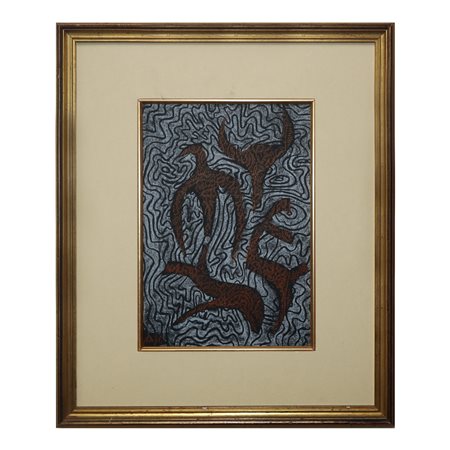 Corrado Cagli (Ancona 1910 - Roma 1976)  - Volo d'uccelli, 1964