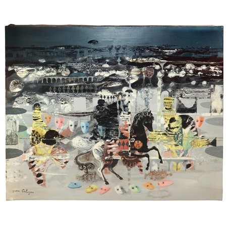 Jean Calogero (Catania 1922 - Acicastello 2001)  - Le Carousel